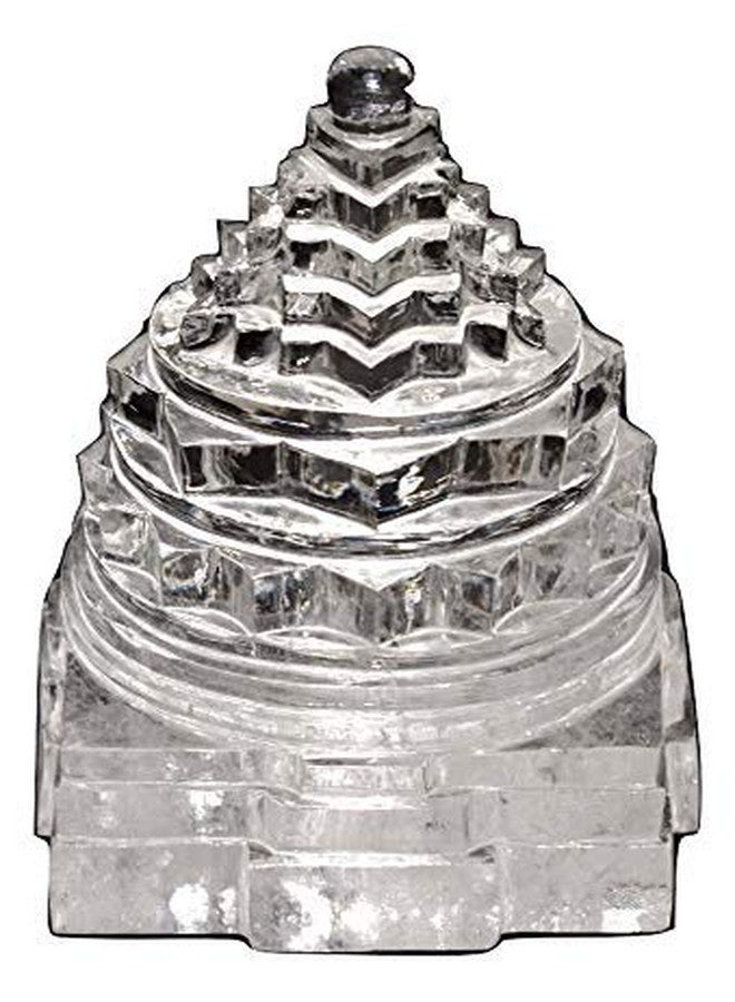 آر دي كيه RDK الأصلي كريستال Sphatik Meru Shree Yantra Maha Meru Sri Chakra لعبادة Puja - 50-60 جرام - Image 3